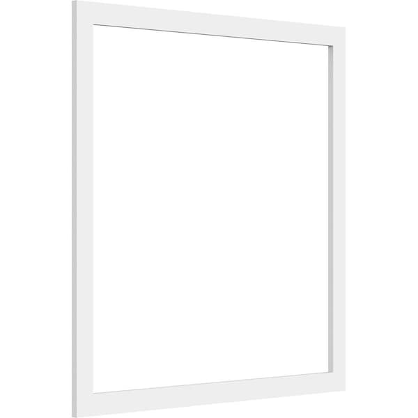Ekena Millwork Prescott Decorative Wall Panel (Two-Piece), 28"W x 28"H x 3/8"P WALP28X28X037PRE - main